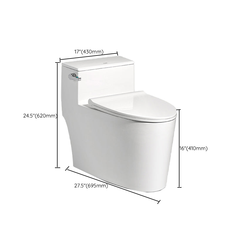 All In One Modern Urine Toilet Floor Mounted Siphon Jet Flush Toilet