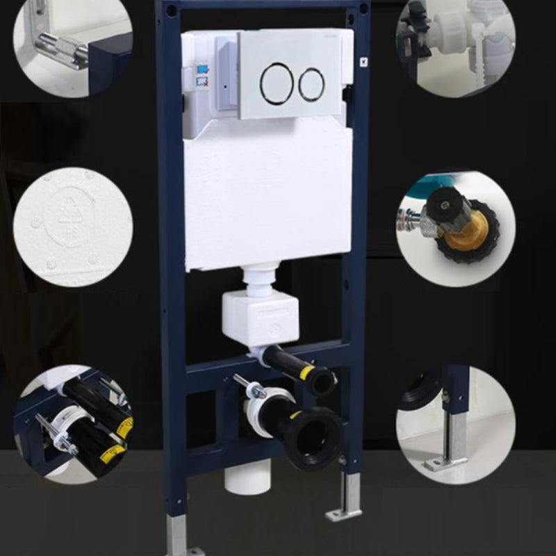 Contemporary Wall Hung Toilet Bowl White Seat Included Urine Toilet for Bathroom