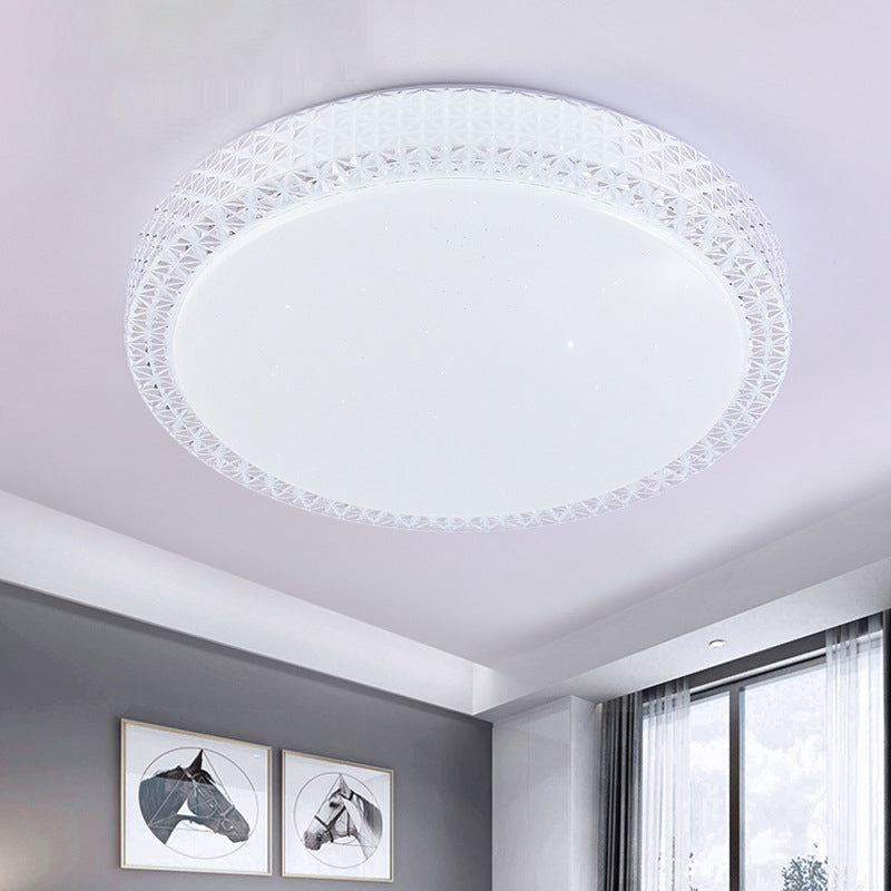 Modern Ceiling Light LED Ceiling Mount Light with Acrylic Shade for Living Room