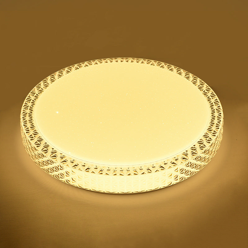 Modern Ceiling Light LED Ceiling Mount Light with Acrylic Shade for Living Room