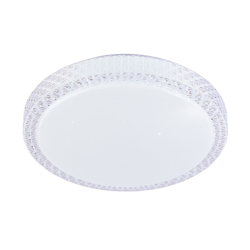 Modern Ceiling Light LED Ceiling Mount Light with Acrylic Shade for Living Room
