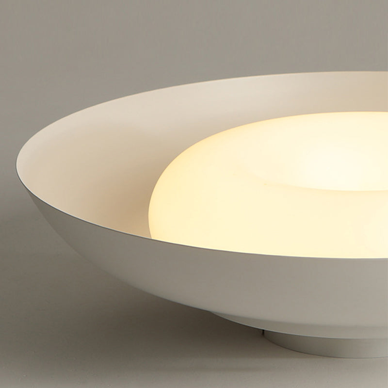 Contemporary Metallic LED Ceiling Light Simple Flush Mount Light Fixture for Bedroom