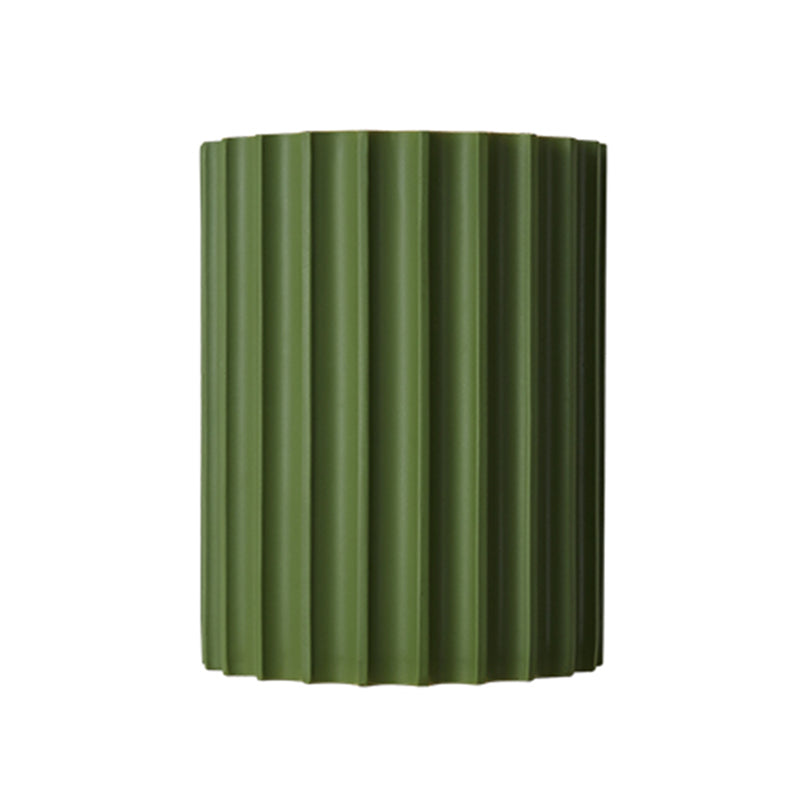 Resin Half Cylinder Shape Wall Sconce Modern Style 2 Lights Wall Light Sconce