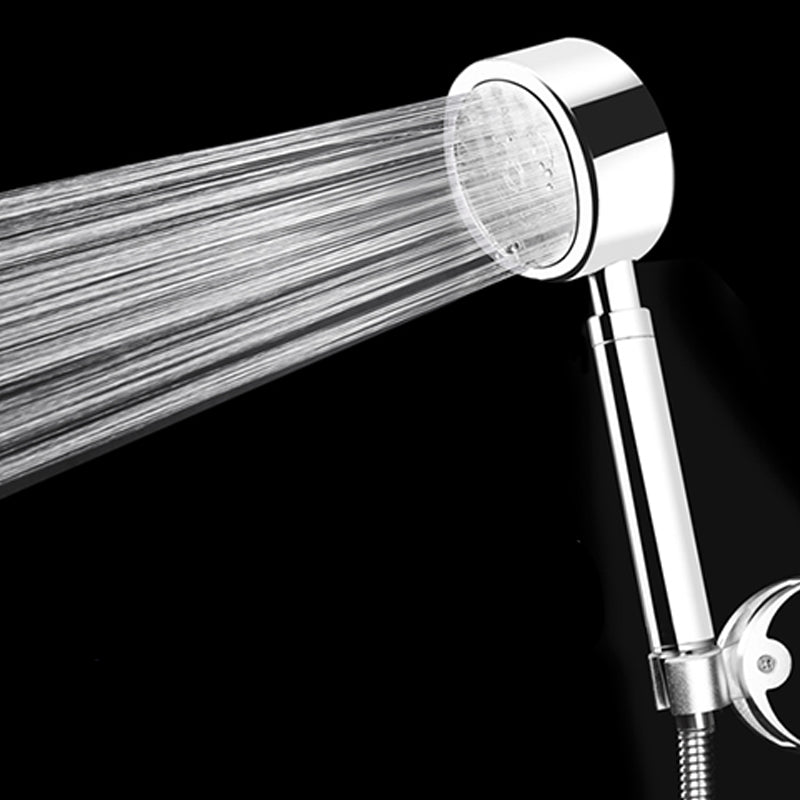 Modern Stainless Steel Hand Shower Water Filtration Round Showerhead