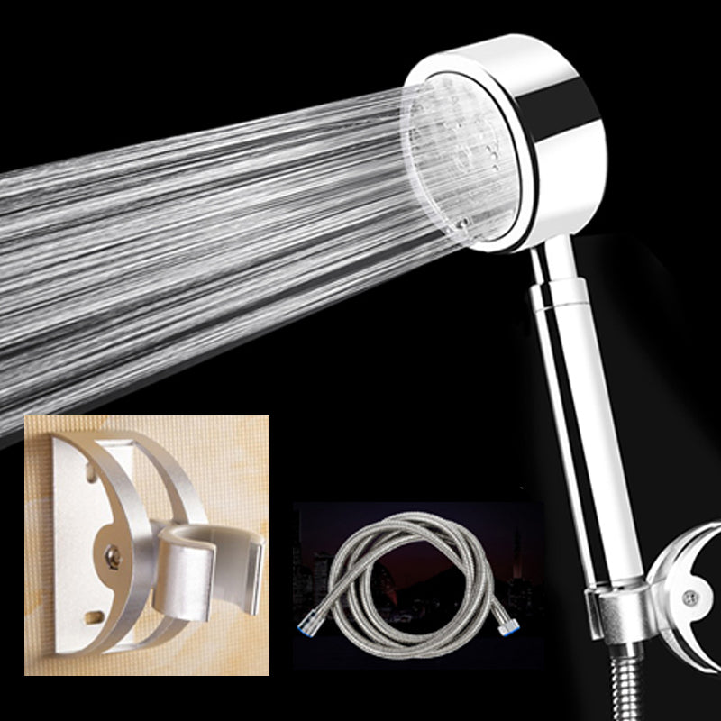 Modern Stainless Steel Hand Shower Water Filtration Round Showerhead