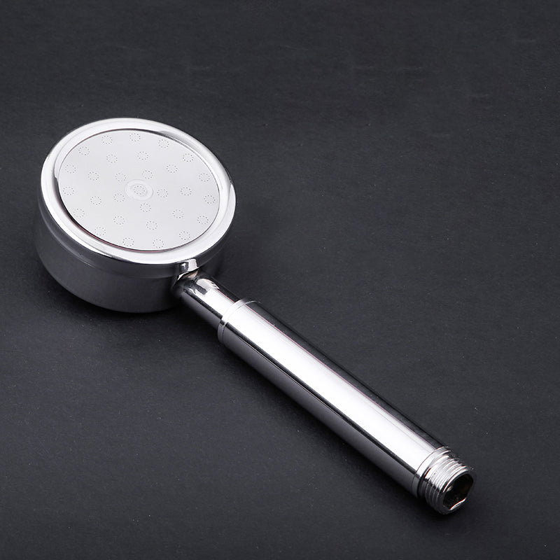 Modern Stainless Steel Hand Shower Water Filtration Round Showerhead