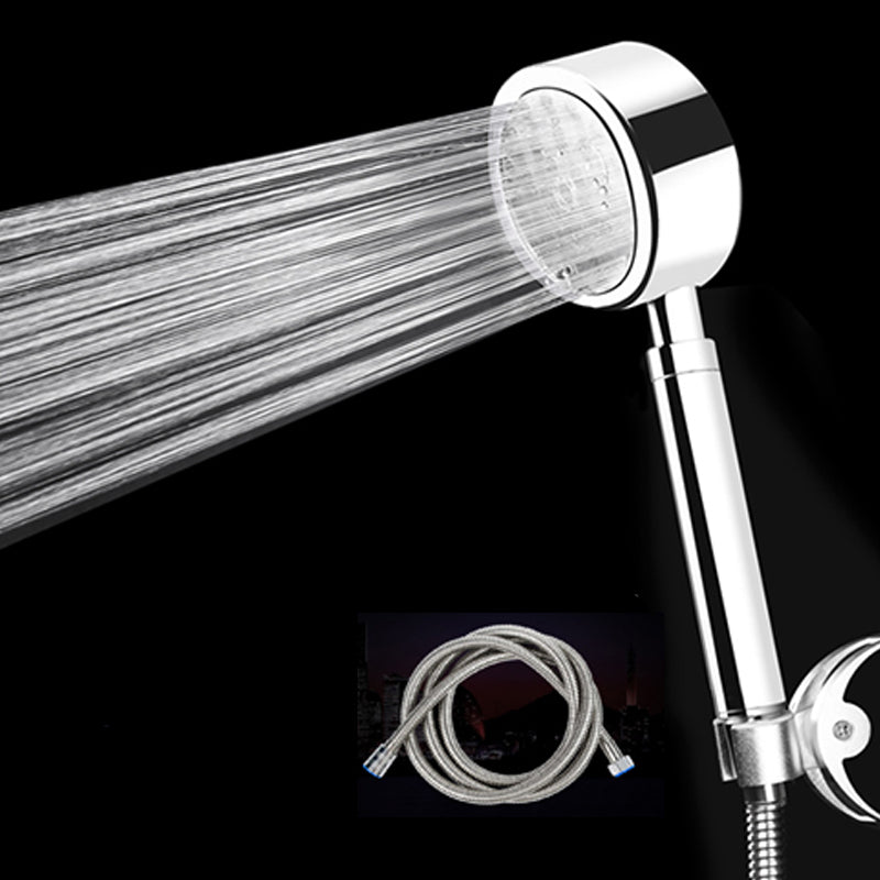 Modern Stainless Steel Hand Shower Water Filtration Round Showerhead