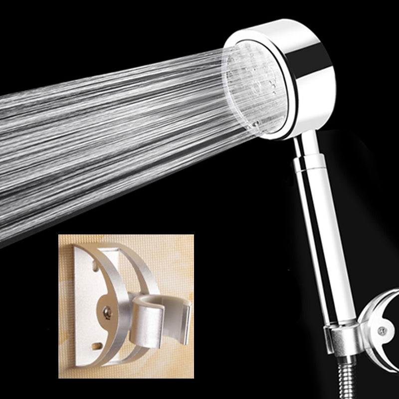 Modern Stainless Steel Hand Shower Water Filtration Round Showerhead