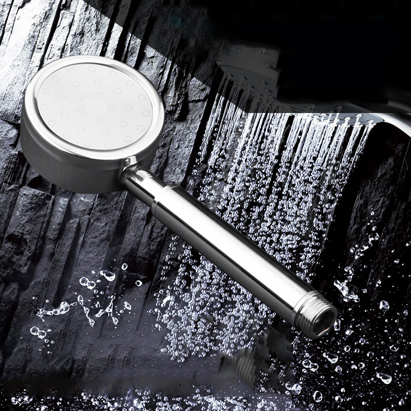 Modern Stainless Steel Hand Shower Water Filtration Round Showerhead