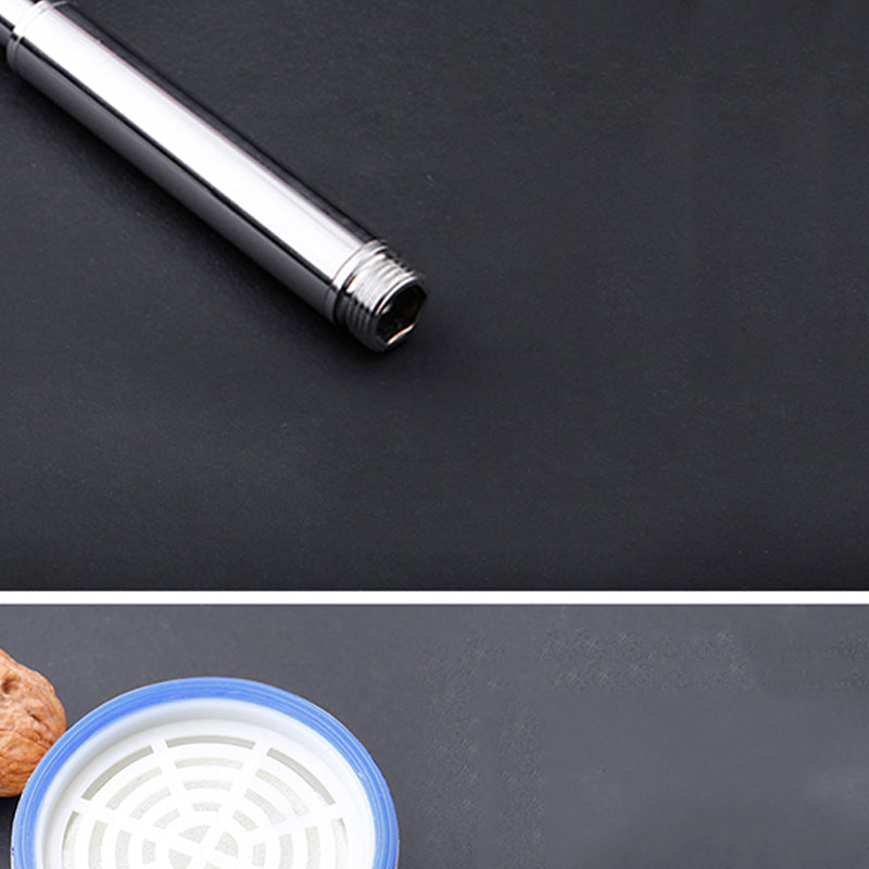 Modern Stainless Steel Hand Shower Water Filtration Round Showerhead
