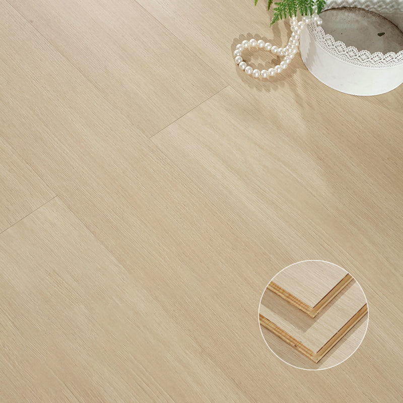 Traditional Wood Floor Planks Click Lock Wire Brushed Trim Piece