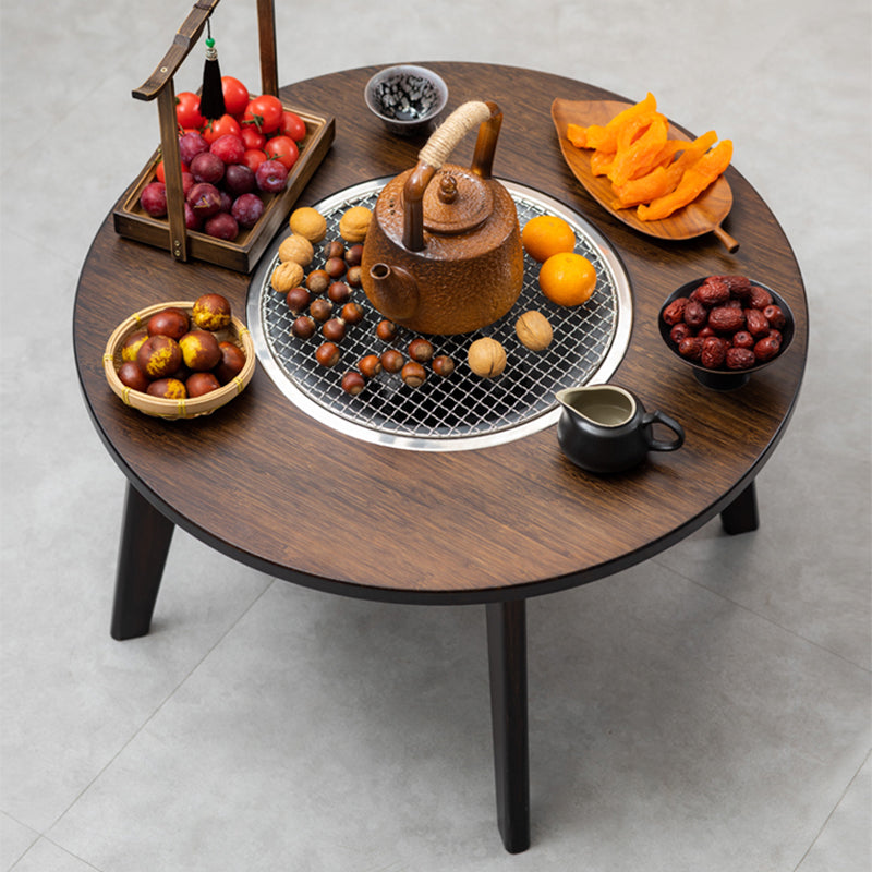 Contemporary Coffee Table Wooden 4 Legs Coffee Cocktail Table for Living Room