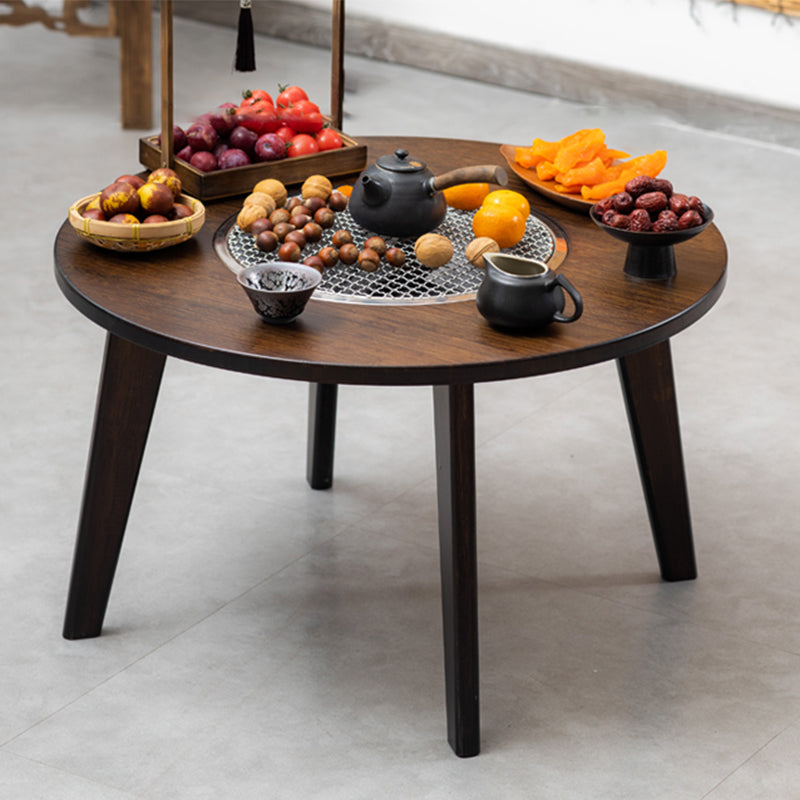 Contemporary Coffee Table Wooden 4 Legs Coffee Cocktail Table for Living Room