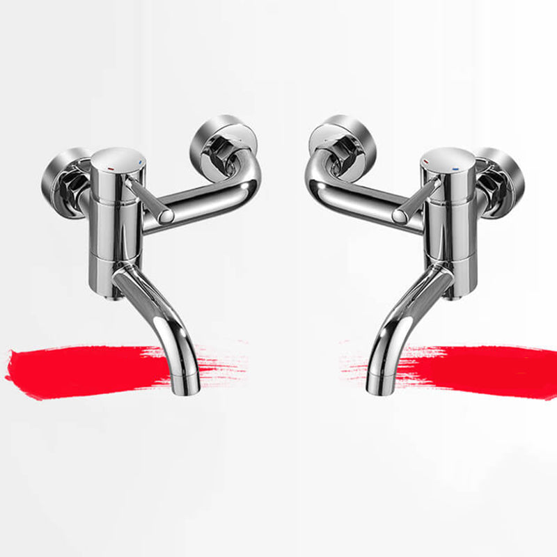 Popular Bathtub Faucet Swivel Spout Wall Mounted Tub Filler Trim