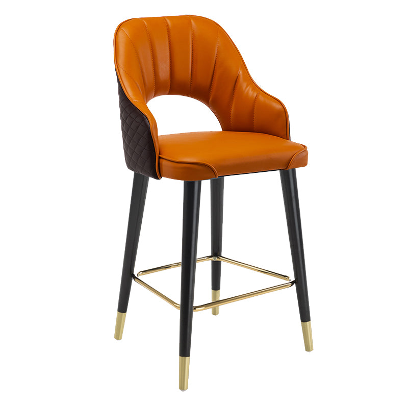 Black Modern Pub Table Set 1/3 Pcs Round Bar Table Set with 2 Stools