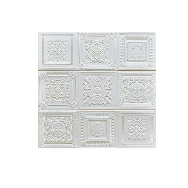 Modern Pearl Wainscoting Wall Access Panel Peel and Stick Wall Tile Set of 10