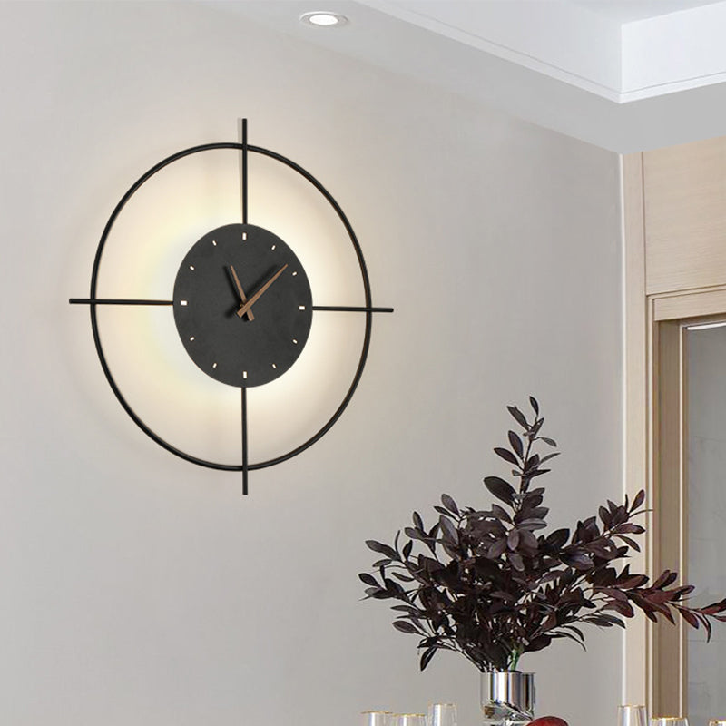 Single Matte Black/Golden Wall Mounted Sconce LED Wall Light for Dining Room