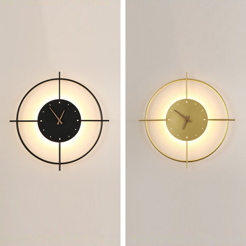 Single Matte Black/Golden Wall Mounted Sconce LED Wall Light for Dining Room