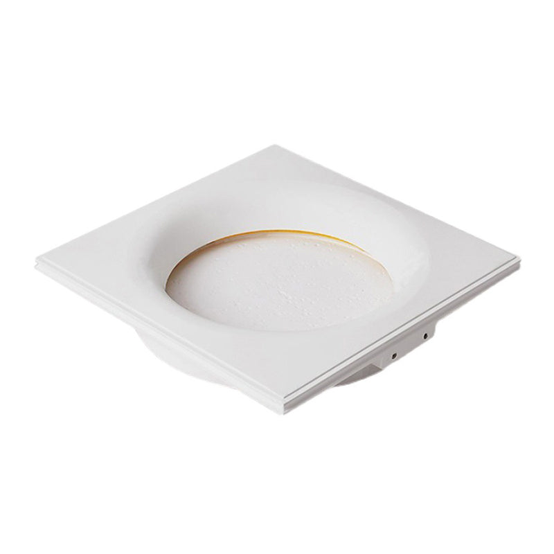 Single Modern Wall Light Sconce Stone LED Wall Mounted Light