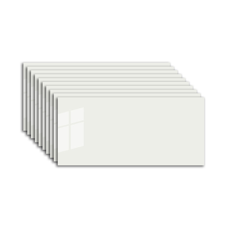 Modern Peel & Stick Field Tile PVC Rectangular Wallpaper for Kitchen Backsplash