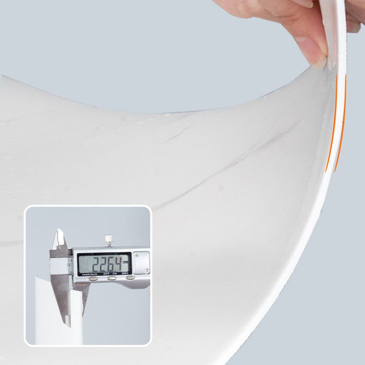 Modern Peel & Stick Field Tile PVC Rectangular Wallpaper for Kitchen Backsplash