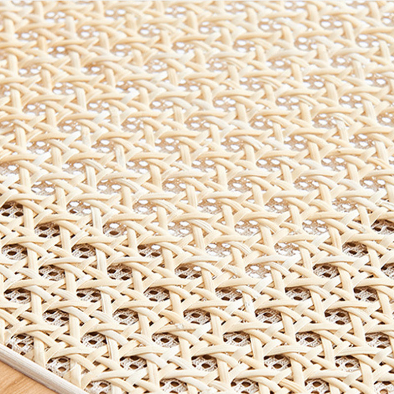 Modern Style Counter Stool Rubberwood Wood Armless Barstool with Footrest