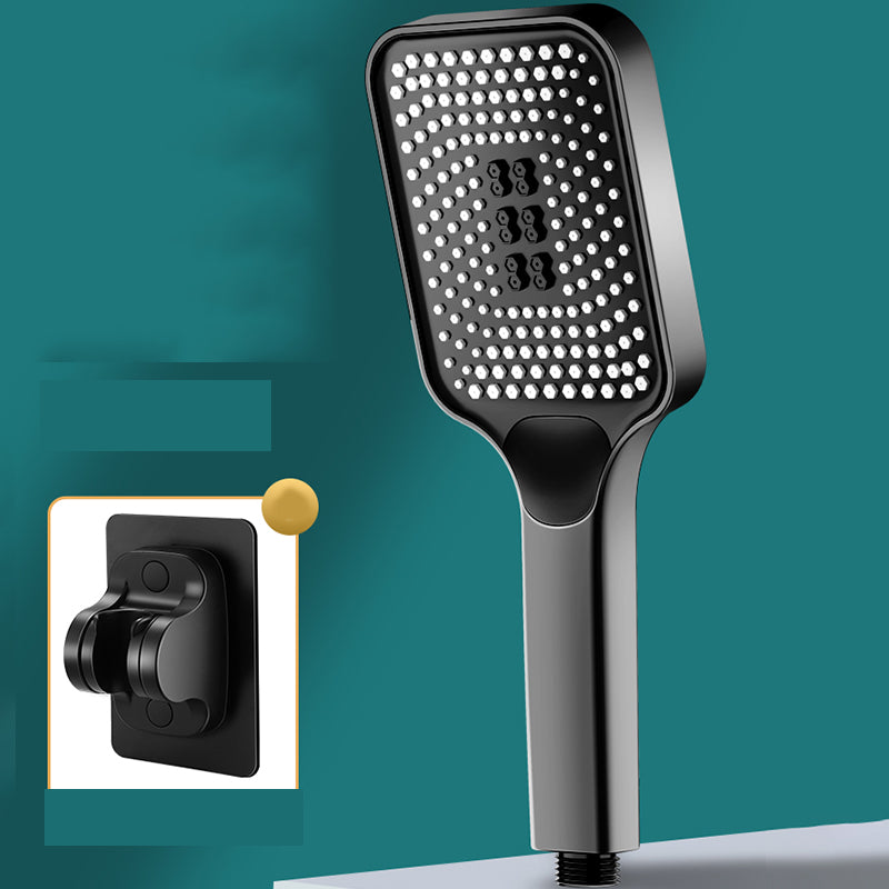 Contemporary Rain Fall Hand Shower Adjustable Spray Pattern Showerhead