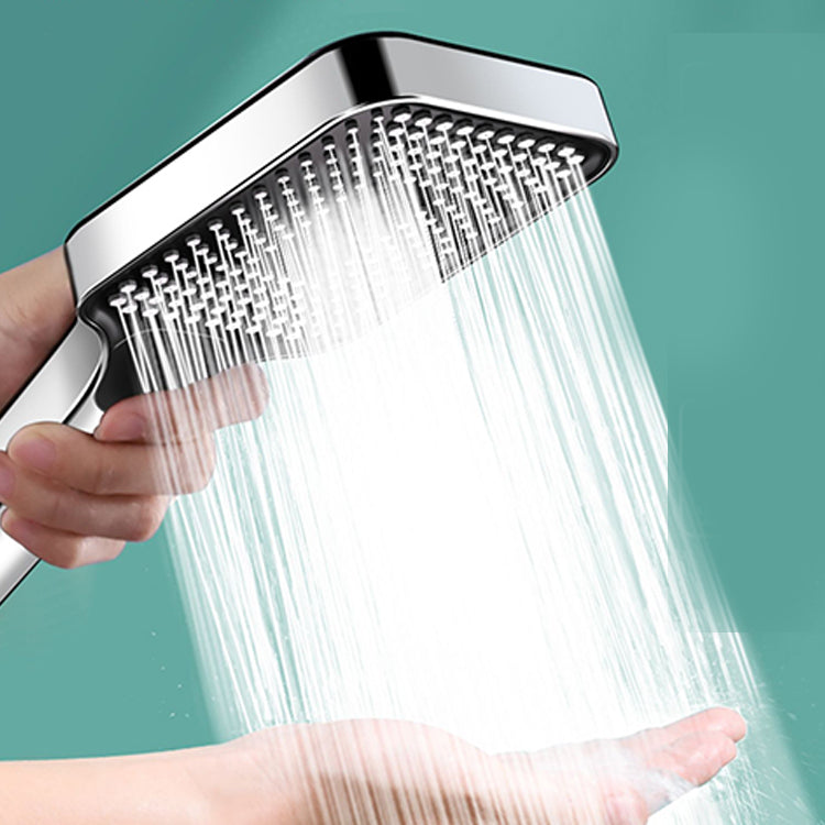 Contemporary Rain Fall Hand Shower Adjustable Spray Pattern Showerhead