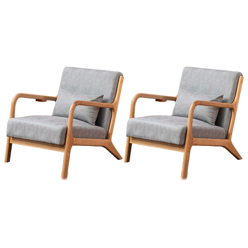 Cushion Back Side Chair Removable Slipcover Lounge Chair for Living Room