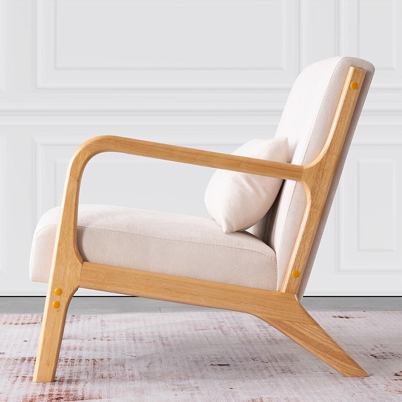 Cushion Back Side Chair Removable Slipcover Lounge Chair for Living Room