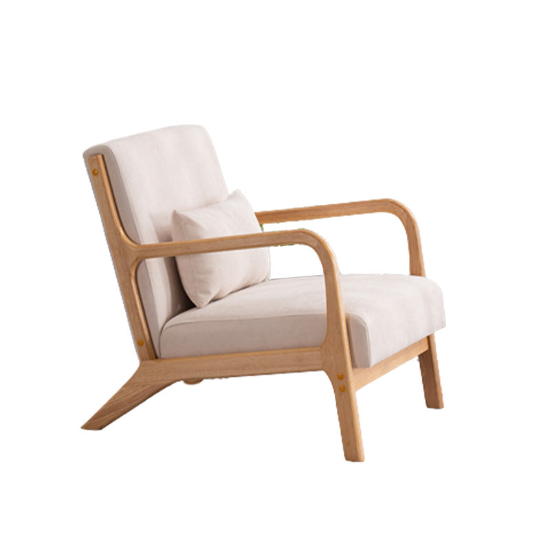 Cushion Back Side Chair Removable Slipcover Lounge Chair for Living Room