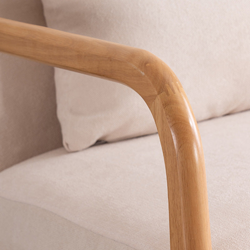 Cushion Back Side Chair Removable Slipcover Lounge Chair for Living Room