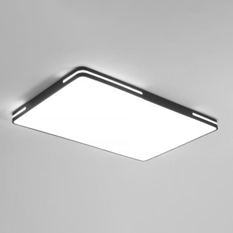 Metal Geometric Flush Mount Fixture Modern 1 Light Flush Light Fixture