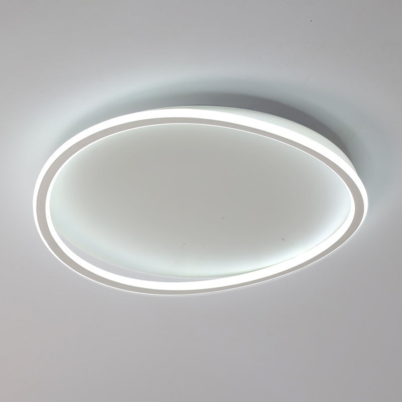 Metal Geometric Flush Mount Fixture Modern Flush Light Fixture for Living Room
