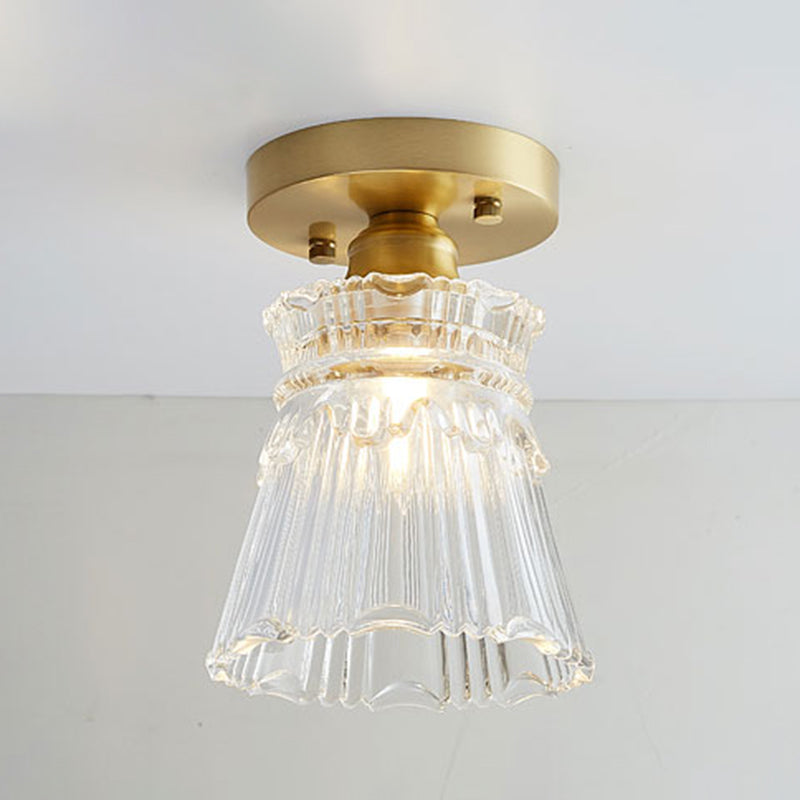 Modern Flush Mount Light Household Glass Flush Mount Ceiling Light Fixture