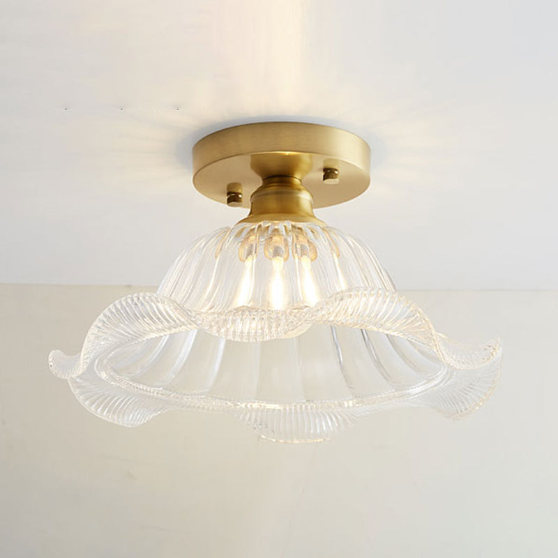 Modern Flush Mount Light Household Glass Flush Mount Ceiling Light Fixture