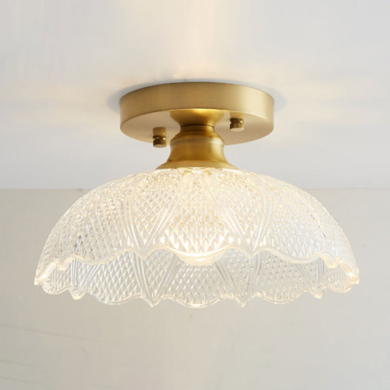 Modern Flush Mount Light Household Glass Flush Mount Ceiling Light Fixture