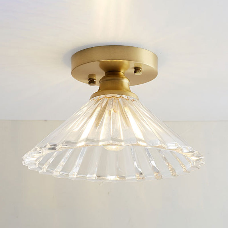 Modern Flush Mount Light Household Glass Flush Mount Ceiling Light Fixture
