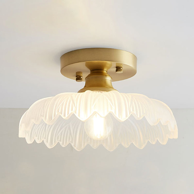 Modern Flush Mount Light Household Glass Flush Mount Ceiling Light Fixture