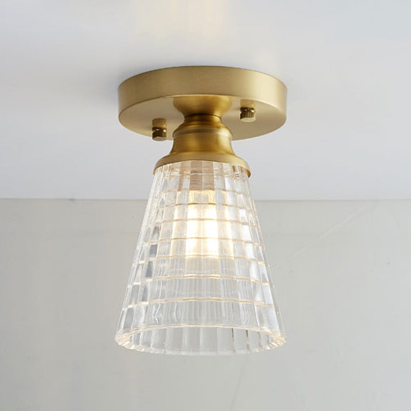 Modern Flush Mount Light Household Glass Flush Mount Ceiling Light Fixture