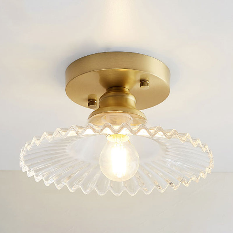 Modern Flush Mount Light Household Glass Flush Mount Ceiling Light Fixture