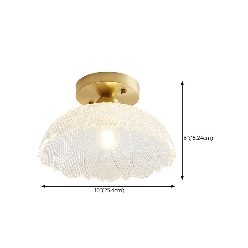 Modern Flush Mount Light Household Glass Flush Mount Ceiling Light Fixture