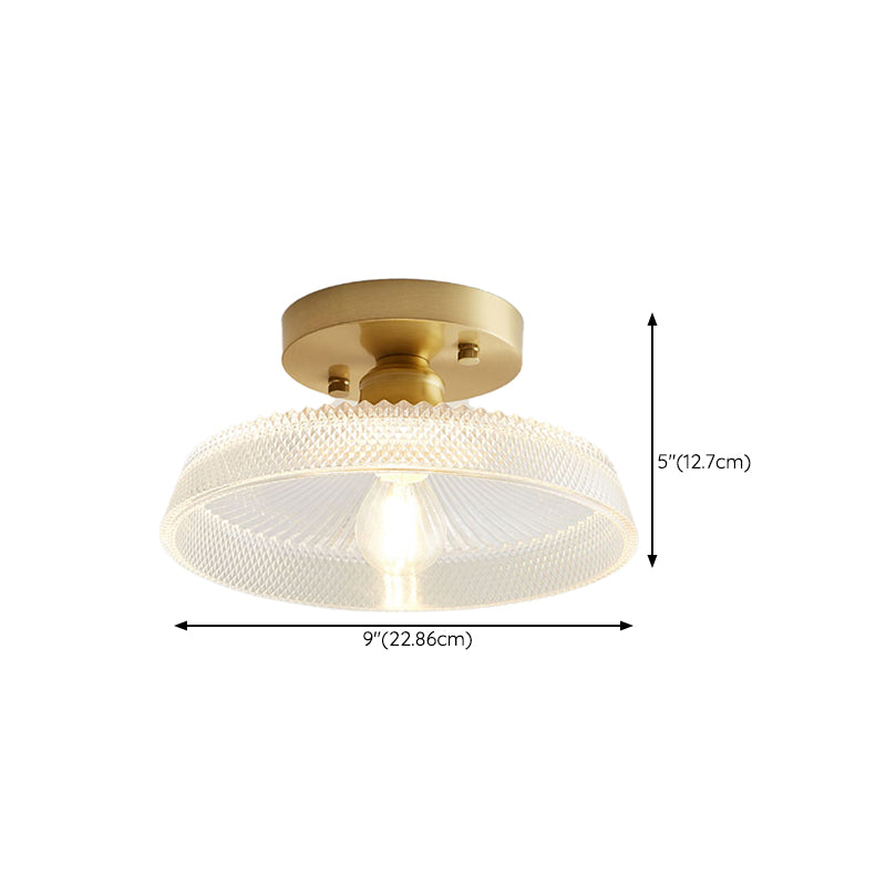 Modern Flush Mount Light Household Glass Flush Mount Ceiling Light Fixture