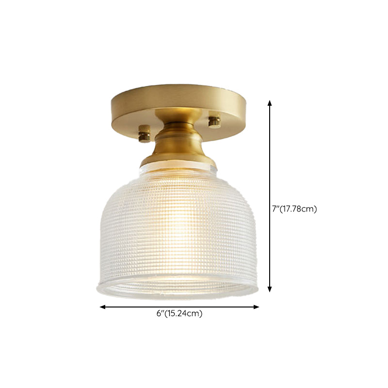 Modern Flush Mount Light Household Glass Flush Mount Ceiling Light Fixture