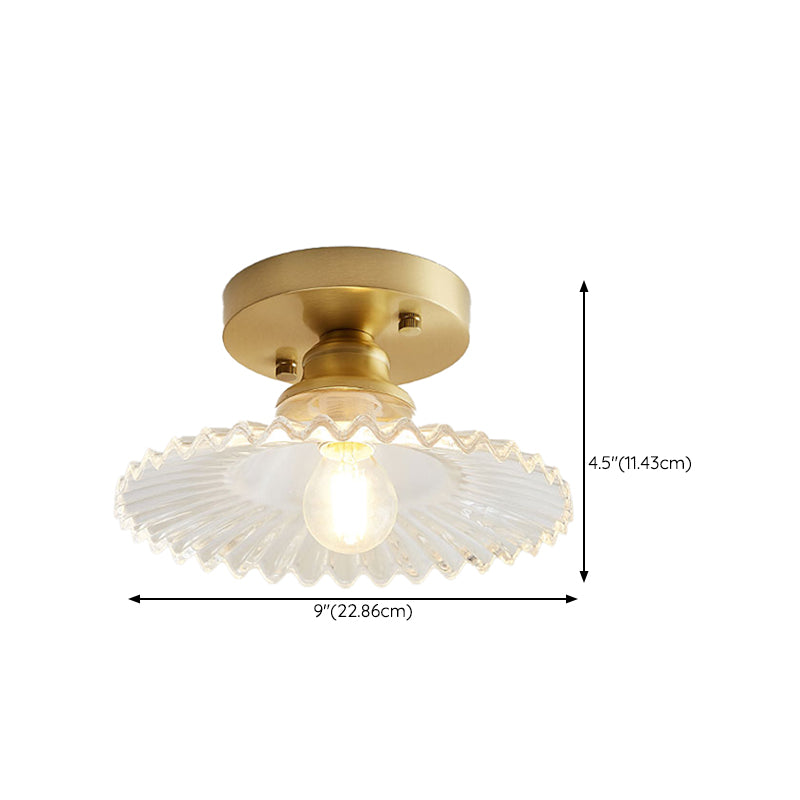 Modern Flush Mount Light Household Glass Flush Mount Ceiling Light Fixture