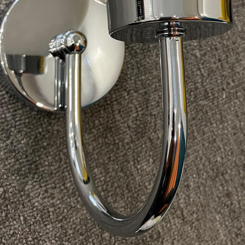 Nordic Vanity Light Creative Glass Ball Shade Wall Light Sconce for Washroom