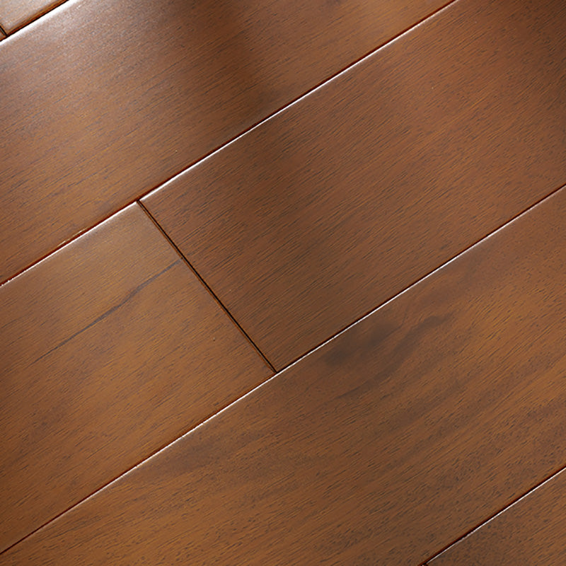 Rectangle Hardwood Deck Tiles Solid Contemporary Hardwood Flooring