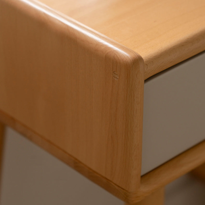 Solid Wood Vanity Table Drawers Simple Scandinavian Makeup Vanity Table