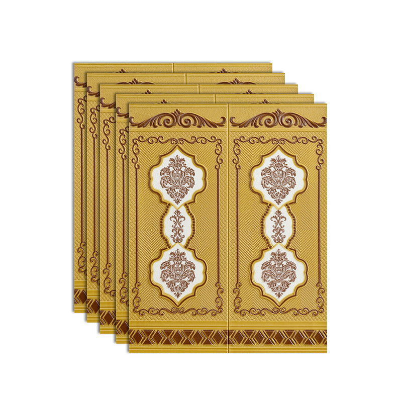 Plastic Backsplash Panels Peel and Stick Wainscoting with Waterproof