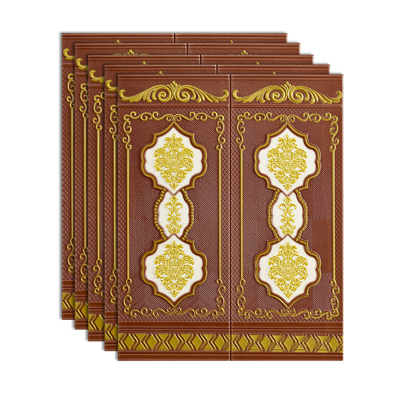 Plastic Backsplash Panels Peel and Stick Wainscoting with Waterproof